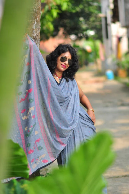 Cool Mist -  Soft Jamdani