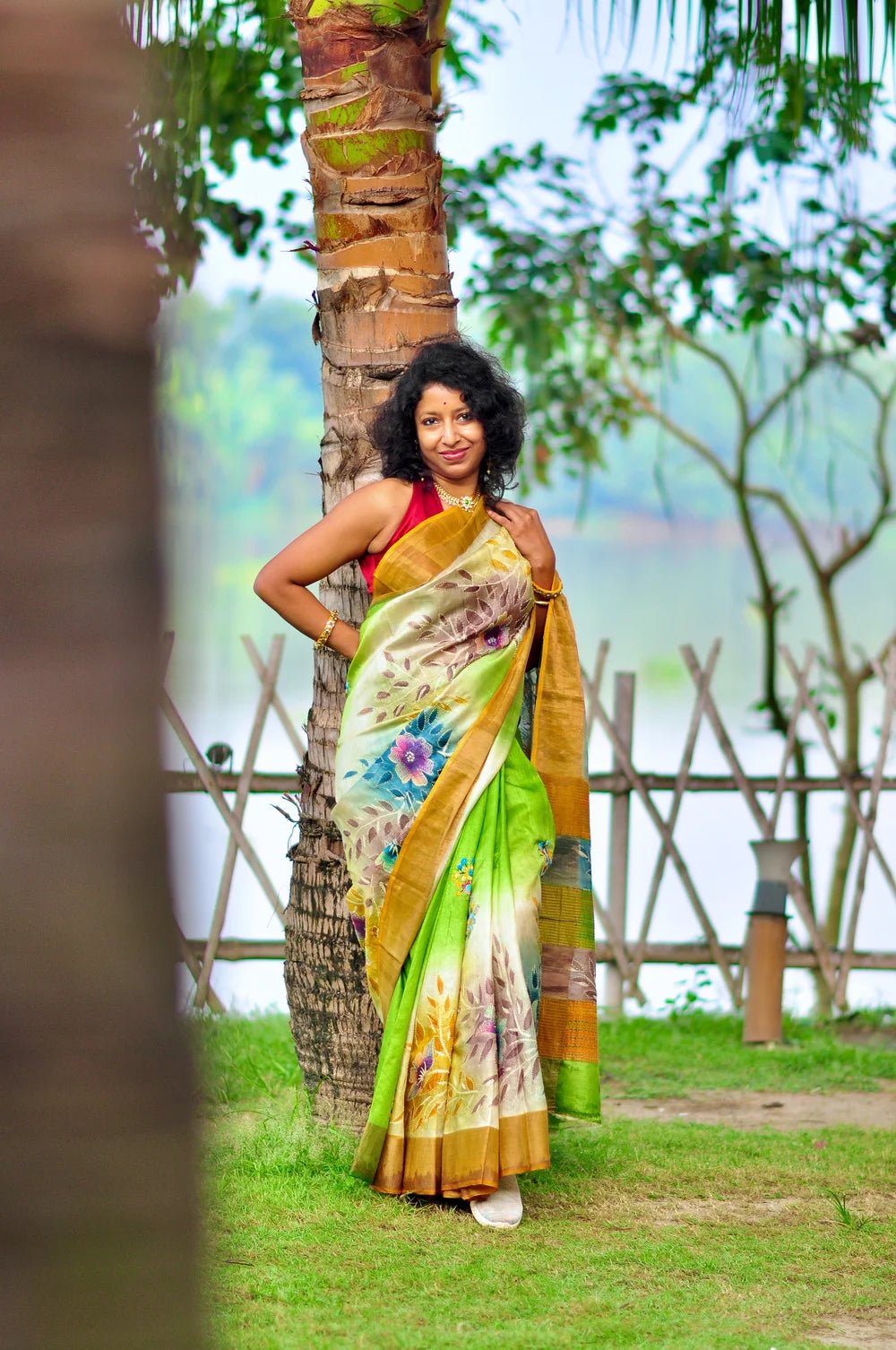 The Song of Serenity – Pure Tassar Silk