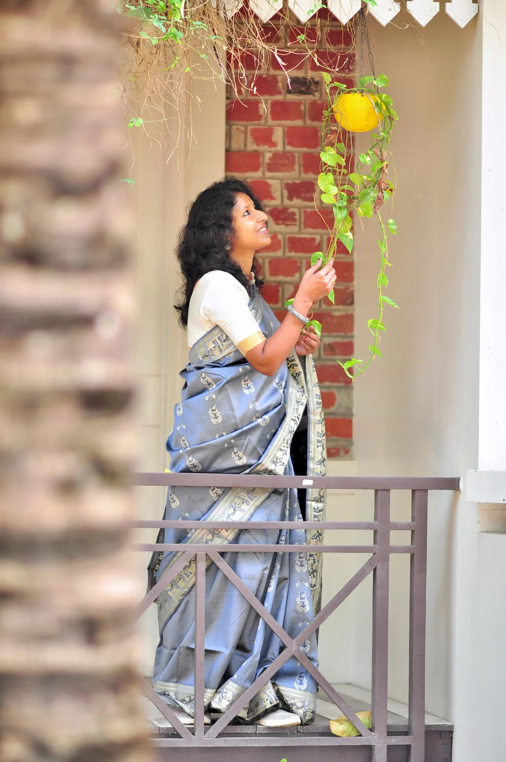 Rupali – Pure Murshidabad Silk Baluchori (Silk Mark Certified)