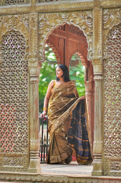 Rajmohini – Swarnochari - Murshidabad Pure Silk (Silk Mark Certified)