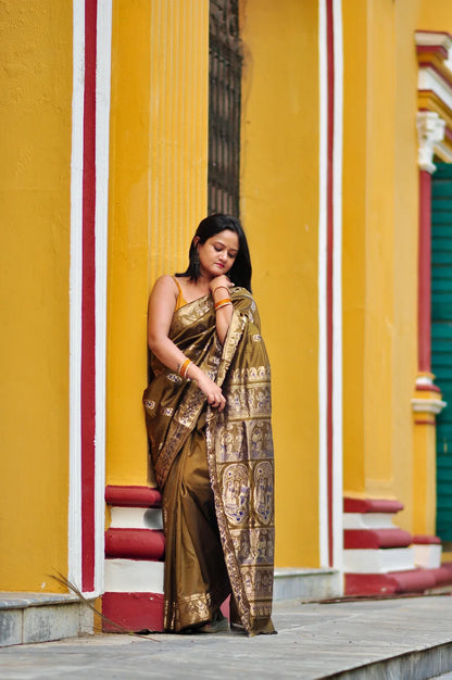 Rajmohini – Swarnochari - Murshidabad Pure Silk (Silk Mark Certified)