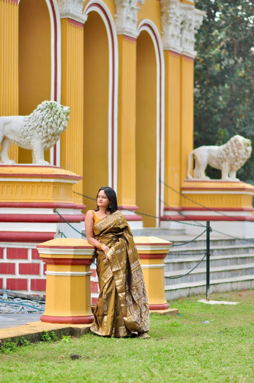 Rajmohini – Swarnochari - Murshidabad Pure Silk (Silk Mark Certified)