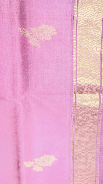 Nila – Murshidabad Garod Golap (Silk Mark Certified)