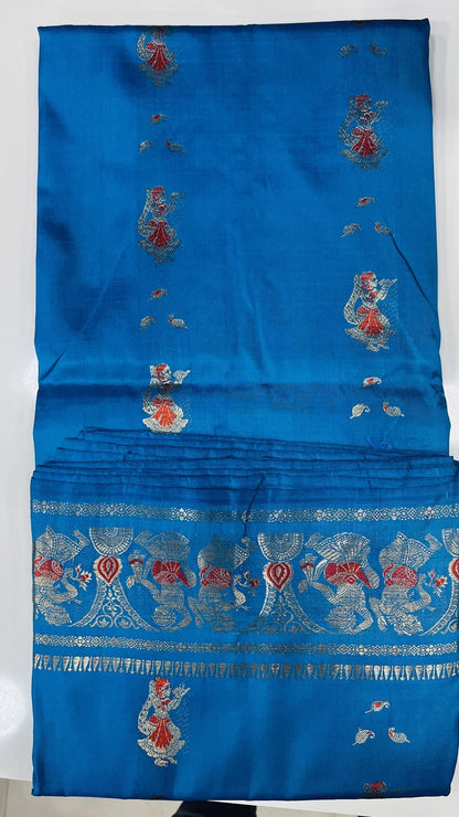Rajmohini – Swarnochari - Murshidabad Pure Silk (Silk Mark Certified)