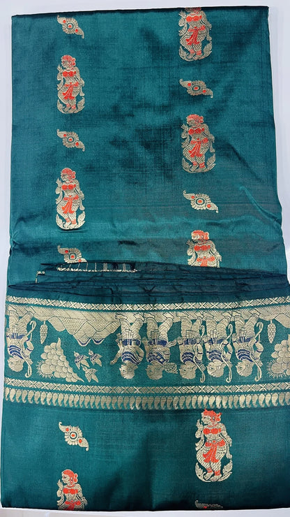Rajmohini – Swarnochari - Murshidabad Pure Silk (Silk Mark Certified)