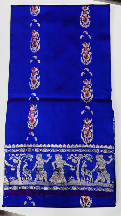 Rupali – Pure Murshidabad Silk Baluchori (Silk Mark Certified)
