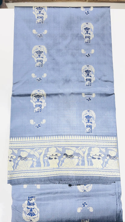 Rupali – Pure Murshidabad Silk Baluchori (Silk Mark Certified)