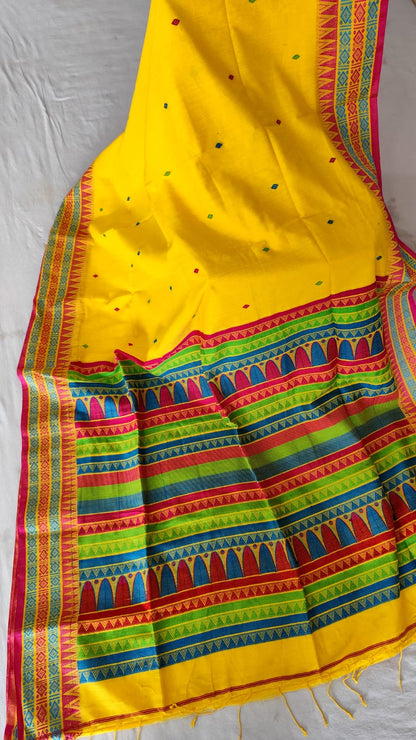Tamas – Assam Khadi Saree with Matching Blouse Piece ✨