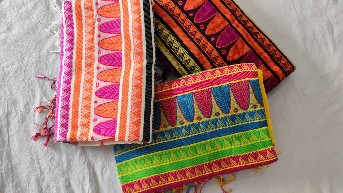 Tamas – Assam Khadi Saree with Matching Blouse Piece ✨